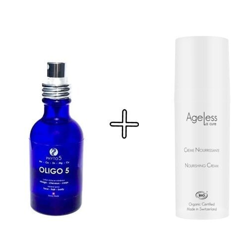  PHYTO 5 Crème Nourrissante Ageless + Oligo 5 Spray 
