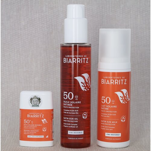  Laboratoires de Biarritz The Invisible SPF50 routine 