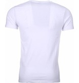 Mascherano Camisetas - Bruce Lee the Dragon - Blanco