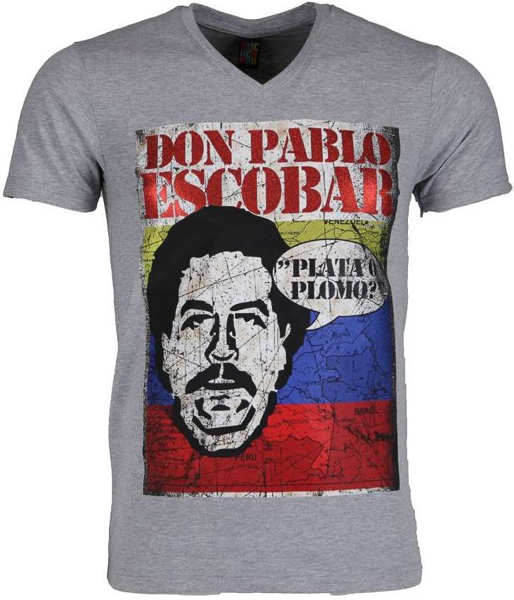 Mascherano Pablo Escobar Gris - StyleItaly.es
