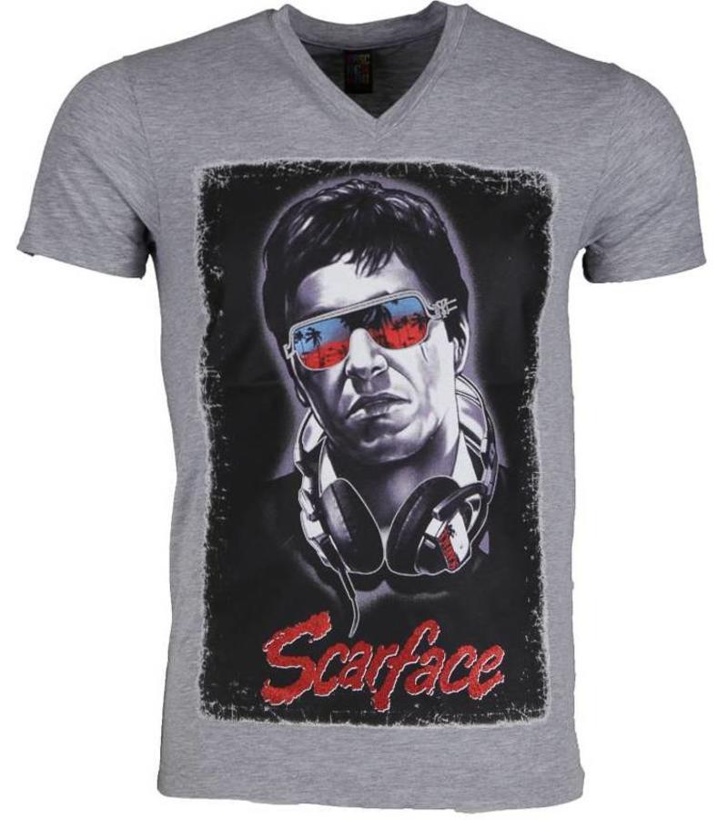 Mascherano Camisetas - Scarface - Gris