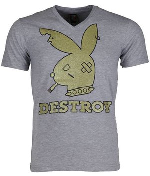Mascherano Camisetas - Destroy - Gris