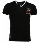 David Mello Camisetas - Club Riviera Camiseta Italiano - Negro