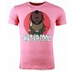 Camisetas - A-team Mr.T Shut Up Fool Print - Rosado