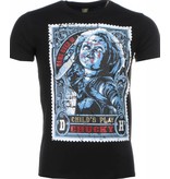 Mascherano Camisetas - Chucky Poster Print - Negro