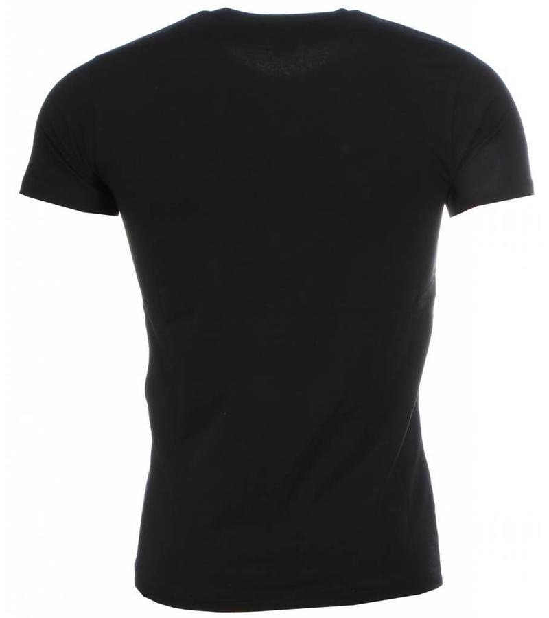 Mascherano Camisetas - Zidane Print - Negro