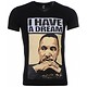 Camisetas - Martin Luther King I Have A Dream Print - Negro