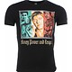 Camisetas - Scarface Money Power Respect Print - Negro