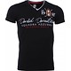 Camisetas - Squadra Azzura Bordado Camiseta Italiano hombre - Negro
