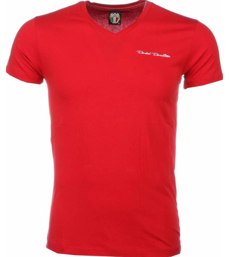 David Mello Camisetas - Basica Exclusivo - Rojo