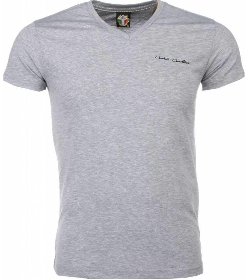 David Mello Camisetas - Basica Exclusivo - Gris