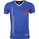 Camisetas - Club Polo Bordado Camiseta Italiano hombre - Azul