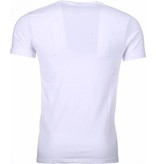 Mascherano Camisetas - Scarface Frame Print - Blanco