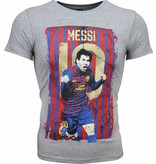 Mascherano Camisetas - Messi 10 Print - Gris Mascherano Camisetas - Messi 10 Print - Gris