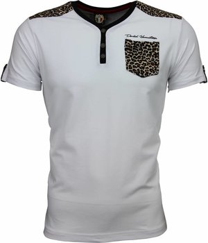 David Mello Camisetas - Tiger Motif - Blanco