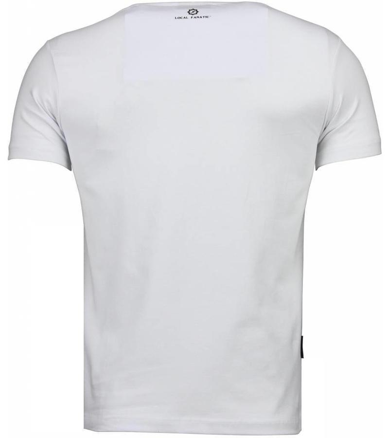 Local Fanatic Camisetas - SuperHero Returns Camisetas Personalizadas - Blanco