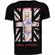 Camisetas - God Save Playtoy Rhinestone Camisetas Personalizadas - Negro