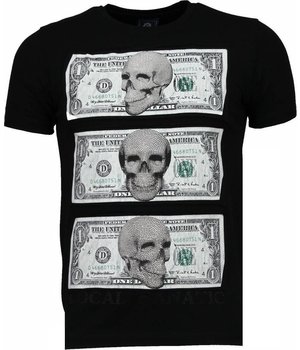 Local Fanatic Camisetas - Beter Have My Money Rhinestone Camisetas Personalizadas - Negro