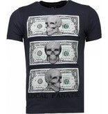 Local Fanatic Camisetas - Beter Have My Money Rhinestone Camisetas Personalizadas - Gris Oscuro