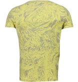 Black Number Camisetas - Forrest Motif - Amarillo