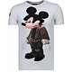 Camisetas - Bad Mouse Rhinestone Camisetas Personalizadas - Blanco