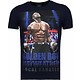 Camisetas - Golden Boy Mayweather Rhinestone Camisetas Personalizadas - Azul