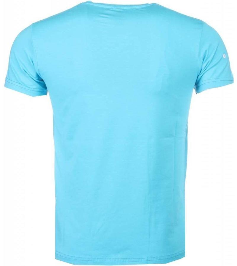 Mascherano Camisetas - Poppin Stewie - Azul