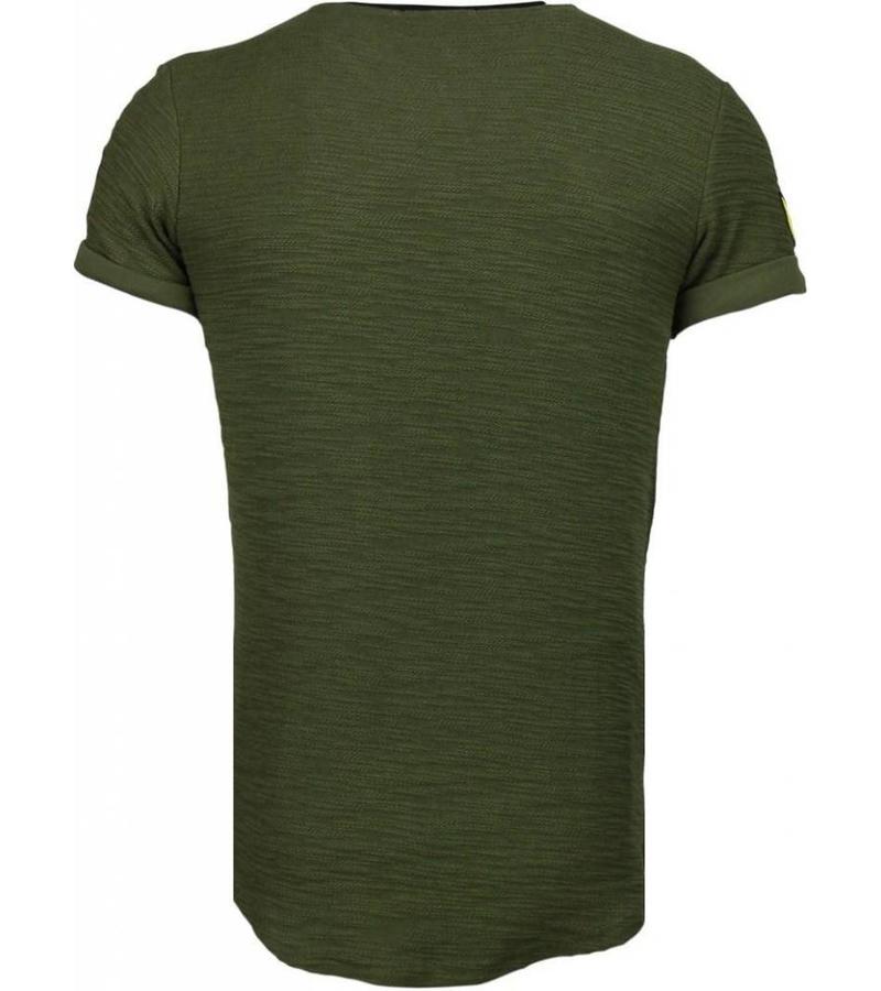 John H Camisetas - Exclusive Military Patches - Verde