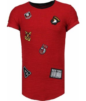 John H Camisetas - Exclusive Military Patches - Burdeos