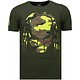 Camisetas - Predator Rhinestone Camisetas Personalizadas - Verde