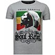 Camisetas - Soul Rebel Bob Rhinestone Camisetas Personalizadas - Gris