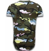 Uniplay Camisetas - Known Camuflaje Longfit - Rosada Uniplay Camisetas - Known Camuflaje Longfit - Rosada