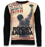 Local Fanatic Sudaderas - Rocky Balboa Faith Sudaderas hombre - Negro