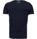 Local Fanatic Camisetas - Captain Sailor Man Digital Rhinestone Camisetas Personalizadas - Negro