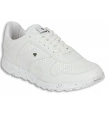 Cash Money Zapatillas - Zapatos para hombre Low White Runners - Blanco