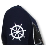 Local Fanatic Camisetas - The Sailor Man Rhinestone Camisetas Personalizadas - Azul Local Fanatic Camisetas - The Sailor Man Rhinestone Camisetas Personalizadas - Azul