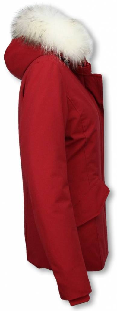 Matogla Parkas Mujer Chaqueta De Invierno Rojo - textil Parkas Mujer 209,99  €