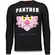 Sudaderas - Panther Rhinestone Sudaderas - Negro