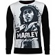 Bob Marley - Digital Rhinestone Sudaderas - Negro