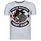 Camisetas - Fight Club Spike - Rhinestone Camisetas - Blanco