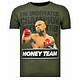 Camisetas - Money Team Champ - Rhinestone Camisetas - Verde