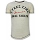 Camiseta Longfit - I Feel Like Muhammad - Beige