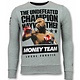 Mayweather Sudaderas - Floyd Rhinestone Suéter Hombre - Gris