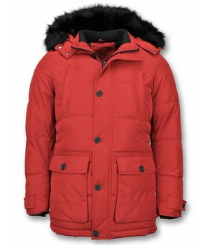 Enos Parkas Hombre Chaquetones Hombre Rojo - textil Parkas Hombre 184,99 €