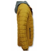 Enos Parkas Hombre - Chaqueta Amarilla - Hombre Jack Capucha - Amarillo