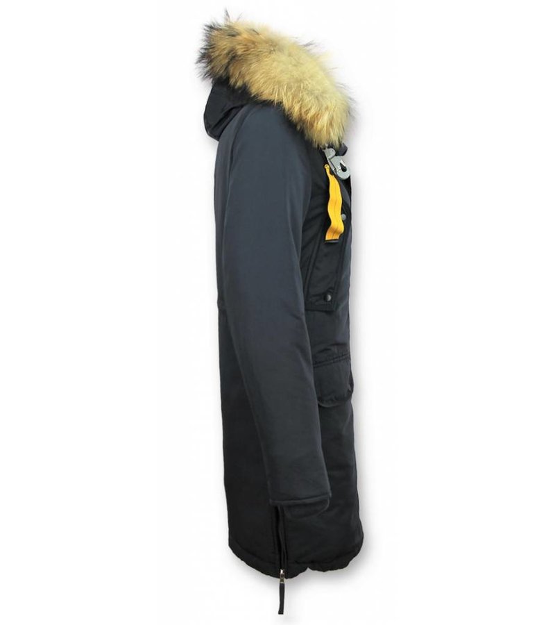 Macleria Parkas Mujer - Chaquetas para Mujer - Chaqueta Acolchada - Azul