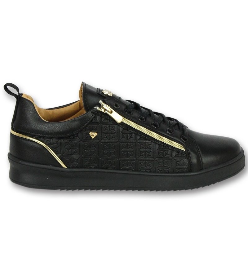 Cash Money Zapatillas bajitas para hombre - Zapatos Hombre  Maya Full Black - CMP97 - Negro