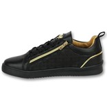 Cash Money Zapatillas bajitas para hombre - Zapatos Hombre  Maya Full Black - CMP97 - Negro