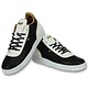 Zapatillas de deporte para verano - Zapatos Hombre Luxury Black White - CMS72 - Negro