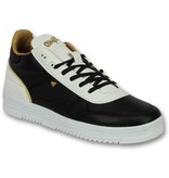 Cash Money Zapatillas de deporte para verano - Zapatos Hombre Luxury Black White - CMS72 - Negro